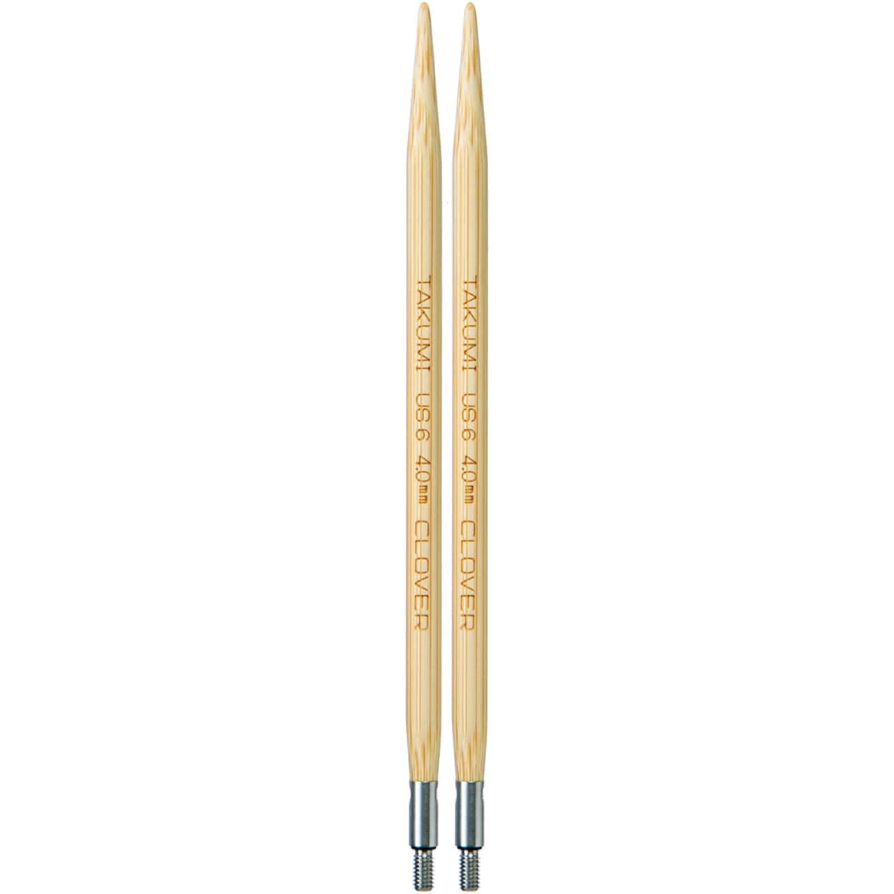 Clover Takumi® Bamboo Interchangeable Circular Knitting Needles, 2ct.